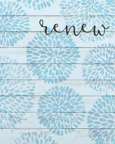 Relax C White Modern Wood Framed Art Print with Double Matting by Kimberly, Allen