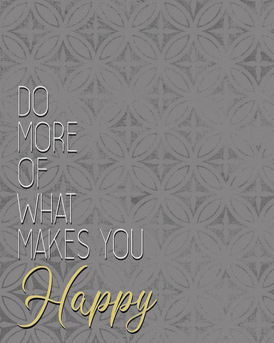 Do More Black Ornate Wood Framed Art Print with Double Matting by Kimberly, Allen