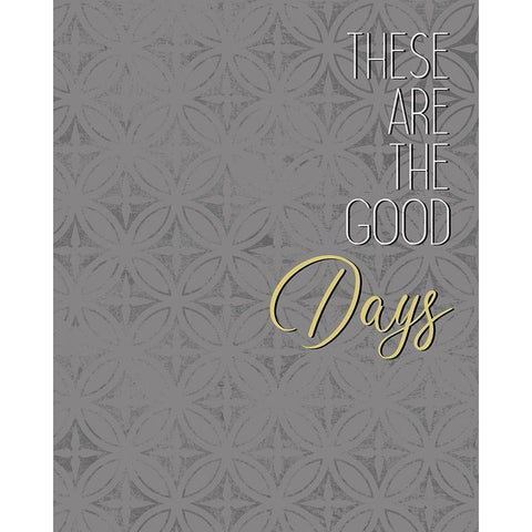 These Are Black Modern Wood Framed Art Print with Double Matting by Kimberly, Allen