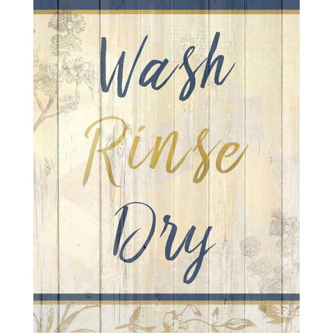 Golden Bath 2 Black Modern Wood Framed Art Print with Double Matting by Allen, Kimberly