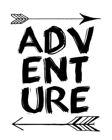 Adventure 2 Black Ornate Wood Framed Art Print with Double Matting by Kimberly, Allen