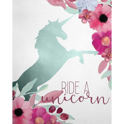 Ride and Swim 1 Gold Ornate Wood Framed Art Print with Double Matting by Kimberly, Allen