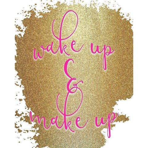 Wake UP 2 Gold Ornate Wood Framed Art Print with Double Matting by Kimberly, Allen