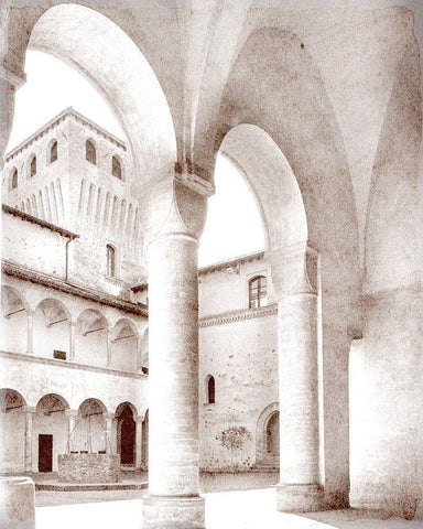 Classic 2 White Modern Wood Framed Art Print with Double Matting by Kimberly, Allen