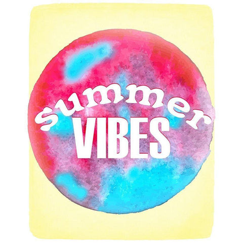 Summer Vibes Gold Ornate Wood Framed Art Print with Double Matting by Kimberly, Allen