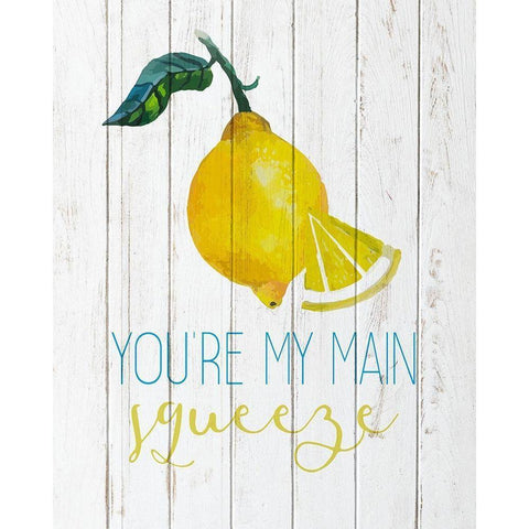 Youre 2 White Modern Wood Framed Art Print by Kimberly, Allen