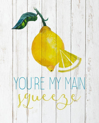 Youre 2 White Modern Wood Framed Art Print with Double Matting by Kimberly, Allen