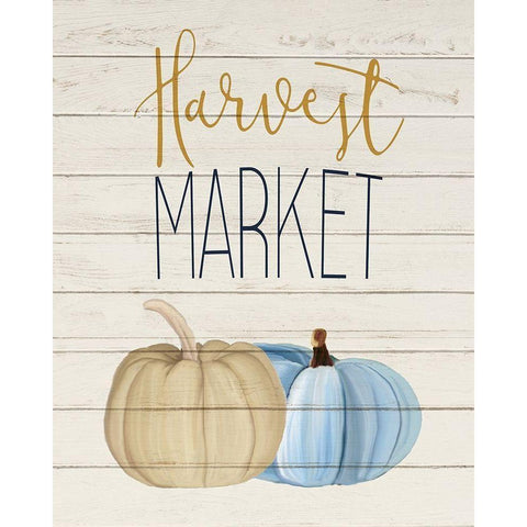 Harvest Market Gold Ornate Wood Framed Art Print with Double Matting by Kimberly, Allen