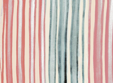 Layered White Modern Wood Framed Art Print with Double Matting by Kimberly, Allen