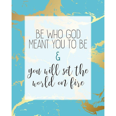 Set The World White Modern Wood Framed Art Print by Kimberly, Allen