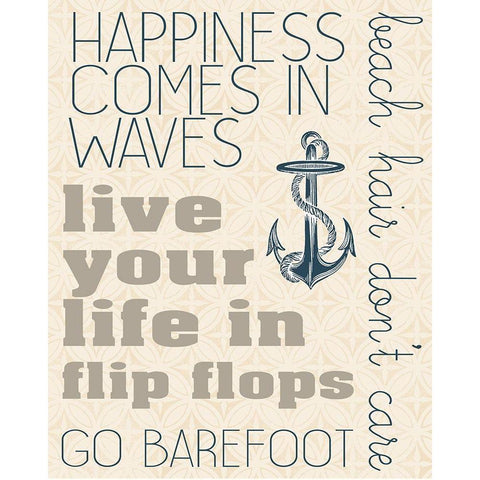 Soak Up the Sun 1 White Modern Wood Framed Art Print by Kimberly, Allen