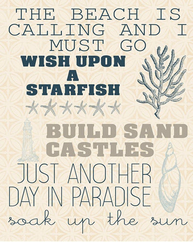 Soak Up the Sun 4 Black Ornate Wood Framed Art Print with Double Matting by Kimberly, Allen