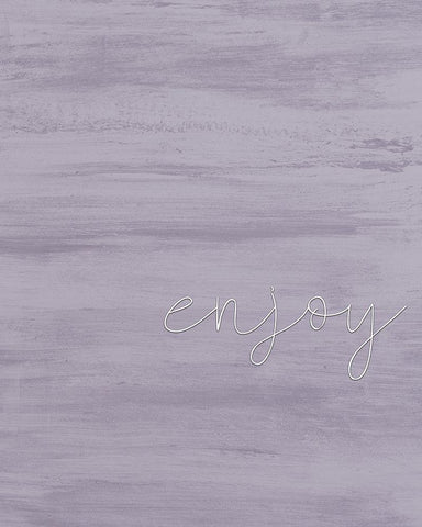 Enjoy Black Ornate Wood Framed Art Print with Double Matting by Kimberly, Allen