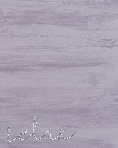 Relax 1 Black Ornate Wood Framed Art Print with Double Matting by Kimberly, Allen