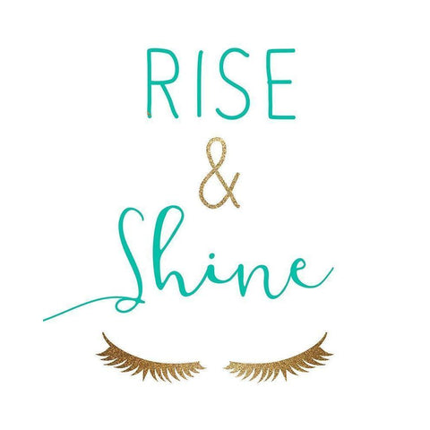 Rise and Shine 2 Black Modern Wood Framed Art Print with Double Matting by Kimberly, Allen