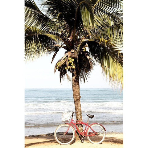 Ride to the Beach Gold Ornate Wood Framed Art Print with Double Matting by Kimberly, Allen