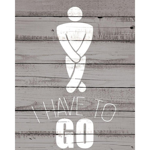 Have to Go 1 Gold Ornate Wood Framed Art Print with Double Matting by Kimberly, Allen