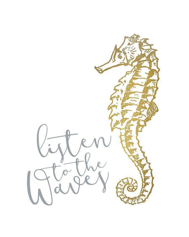 Azure Coastal 4 Black Ornate Wood Framed Art Print with Double Matting by Kimberly, Allen