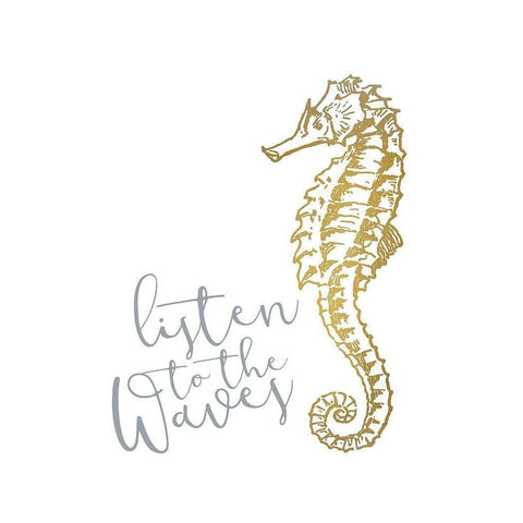 Azure Coastal 4 Black Modern Wood Framed Art Print by Kimberly, Allen