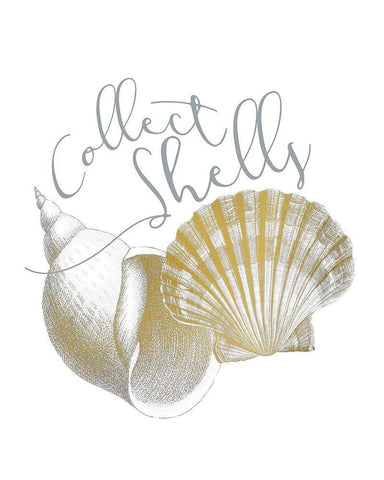 Azure Coastal 5 White Modern Wood Framed Art Print with Double Matting by Kimberly, Allen