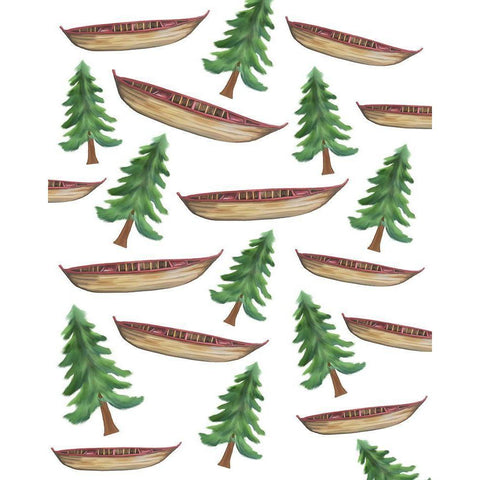 Exploring 4 White Modern Wood Framed Art Print by Kimberly, Allen