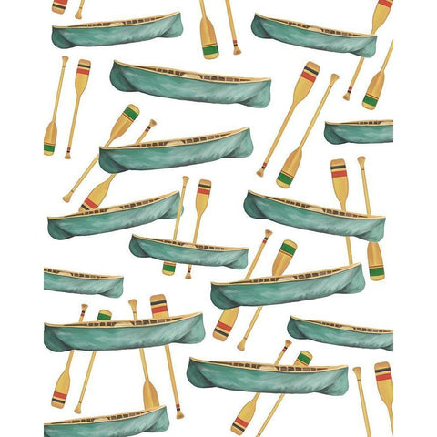 Exploring 5 White Modern Wood Framed Art Print by Kimberly, Allen