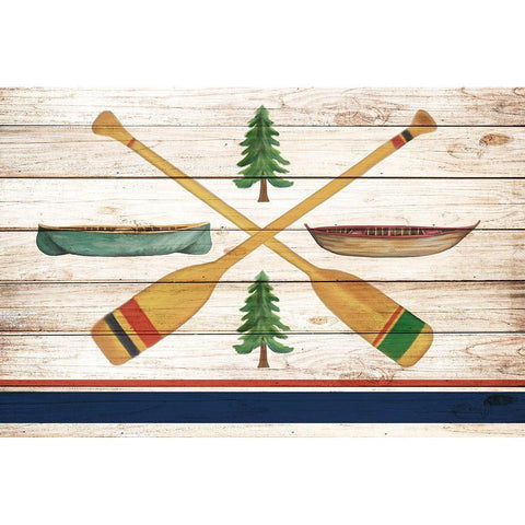 Exploring 7 Black Modern Wood Framed Art Print with Double Matting by Allen, Kimberly