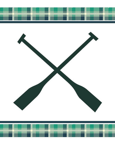 Woodland Retreat 2 Black Ornate Wood Framed Art Print with Double Matting by Kimberly, Allen