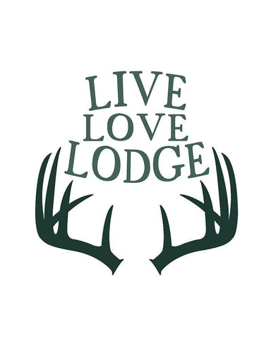 Woodland Retreat 5 White Modern Wood Framed Art Print with Double Matting by Kimberly, Allen