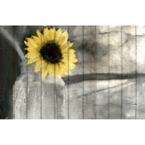 A Pop Of Yellow White Modern Wood Framed Art Print by Allen, Kimberly