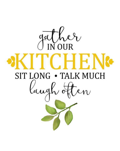 Fresh Lemons 3 White Modern Wood Framed Art Print with Double Matting by Kimberly, Allen