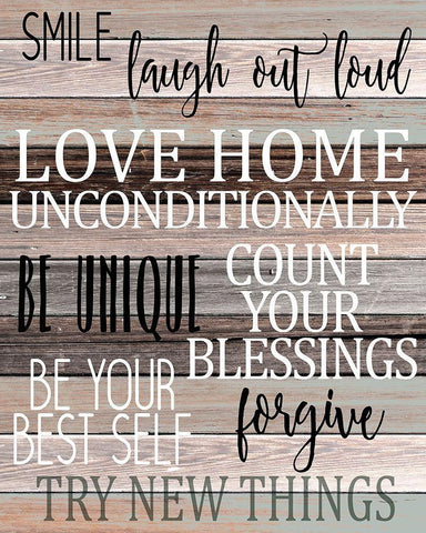 Love Home Black Ornate Wood Framed Art Print with Double Matting by Kimberly, Allen