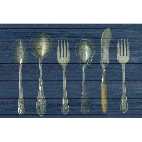 At the Table Gold Ornate Wood Framed Art Print with Double Matting by Kimberly, Allen