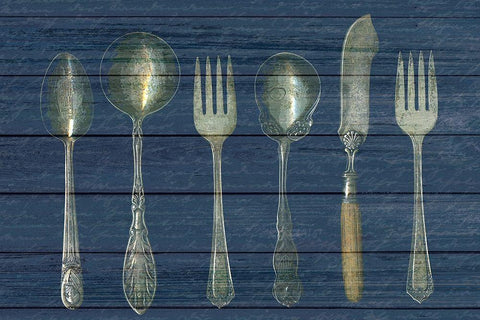 At the Table Black Ornate Wood Framed Art Print with Double Matting by Kimberly, Allen