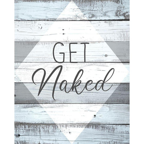 Get Naked Gold Ornate Wood Framed Art Print with Double Matting by Kimberly, Allen