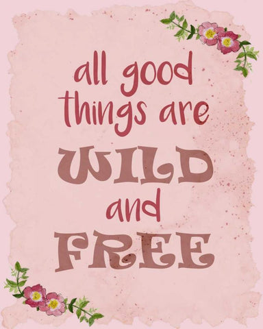 All Good Things White Modern Wood Framed Art Print with Double Matting by Allen, Kimberly