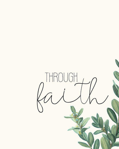 By Grace 2 Black Ornate Wood Framed Art Print with Double Matting by Kimberly, Allen