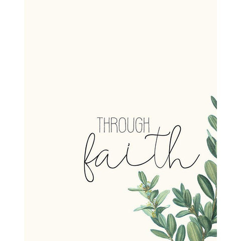 By Grace 2 Black Modern Wood Framed Art Print by Kimberly, Allen