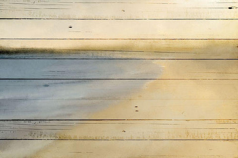 Golden Sea Black Ornate Wood Framed Art Print with Double Matting by Kimberly, Allen