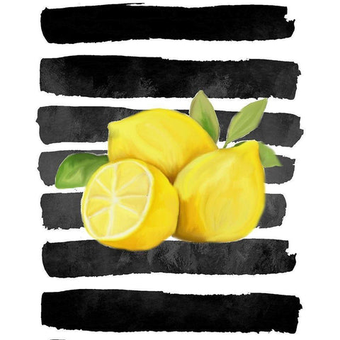 Fresh 1 White Modern Wood Framed Art Print by Allen, Kimberly