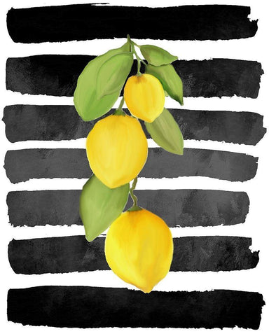 Fresh 3 White Modern Wood Framed Art Print with Double Matting by Allen, Kimberly