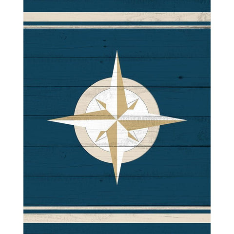 Set Sail 3 White Modern Wood Framed Art Print by Allen, Kimberly