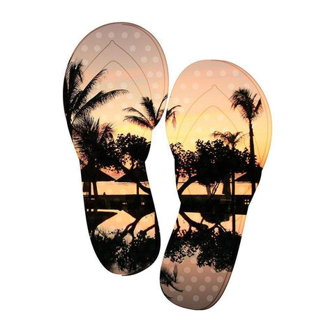 Beach Sunsets 1 White Modern Wood Framed Art Print by Allen, Kimberly