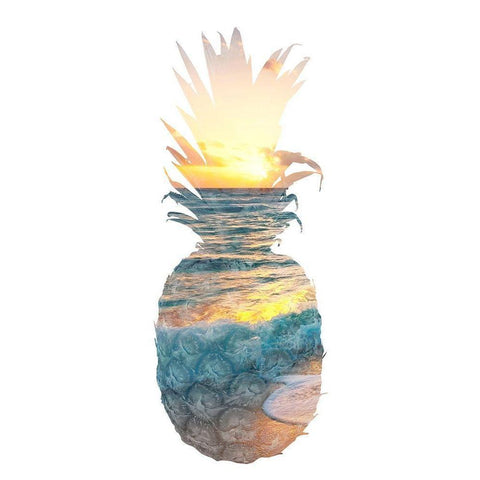 Beach Sunsets 2 Gold Ornate Wood Framed Art Print with Double Matting by Allen, Kimberly