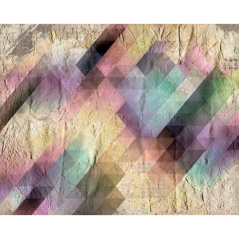 Color Code Black Modern Wood Framed Art Print by Allen, Kimberly