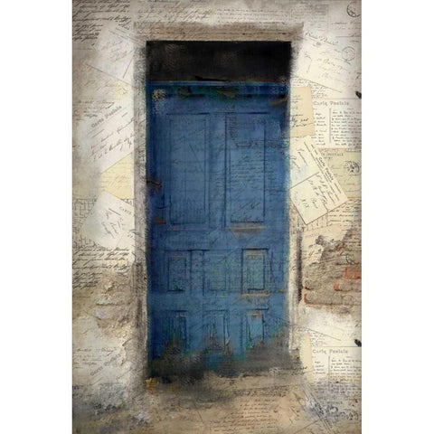 Doorway Black Modern Wood Framed Art Print by Allen, Kimberly