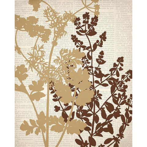 Newspaper 1 Black Modern Wood Framed Art Print by Allen, Kimberly