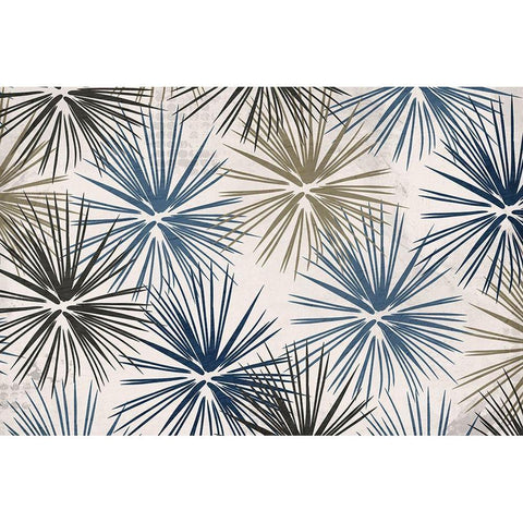 Burst Black Modern Wood Framed Art Print by Kimberly, Allen