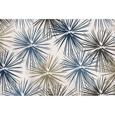 Burst 2 White Modern Wood Framed Art Print by Kimberly, Allen