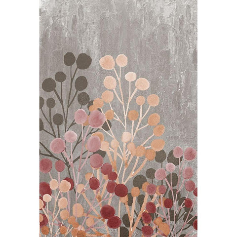 Garden 1 White Modern Wood Framed Art Print by Allen, Kimberly